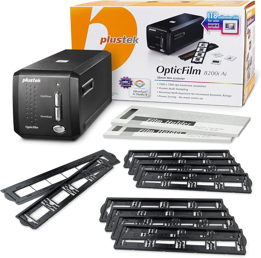 35mm Film & Slide Scanner with Slide Holders H668
