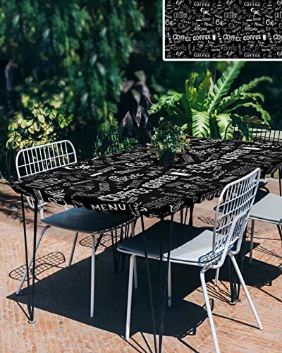 Rustic Farm Wood Grey Brown Vinyl Rectangle Tablecloth 24x36 Inch E180
