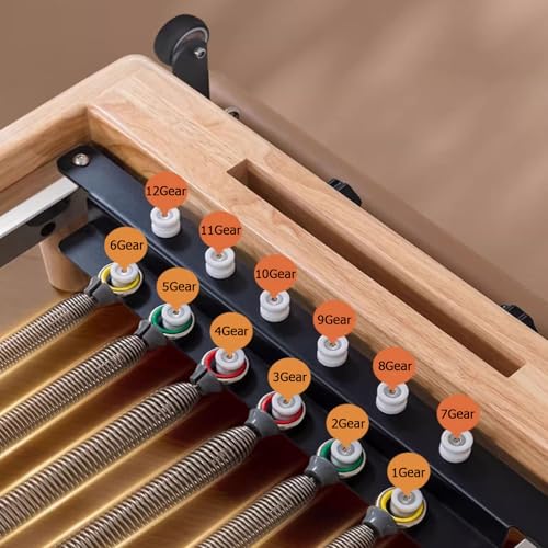 Coffee Foldable Pilates Reformer Equipment D457992