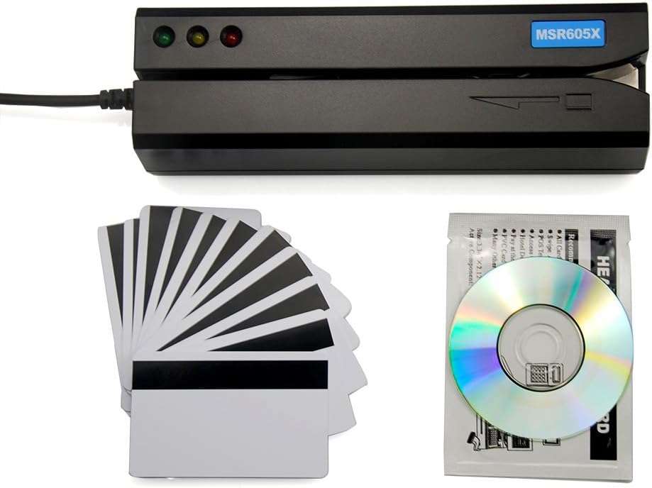 Card Reader Writer USB Swipe Encoder 3 Tracks MSR605X Y9612
