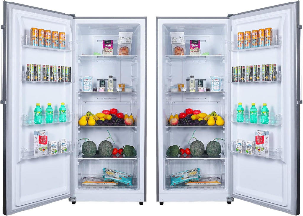 28in Wide Stainless Upright Freezer T15540