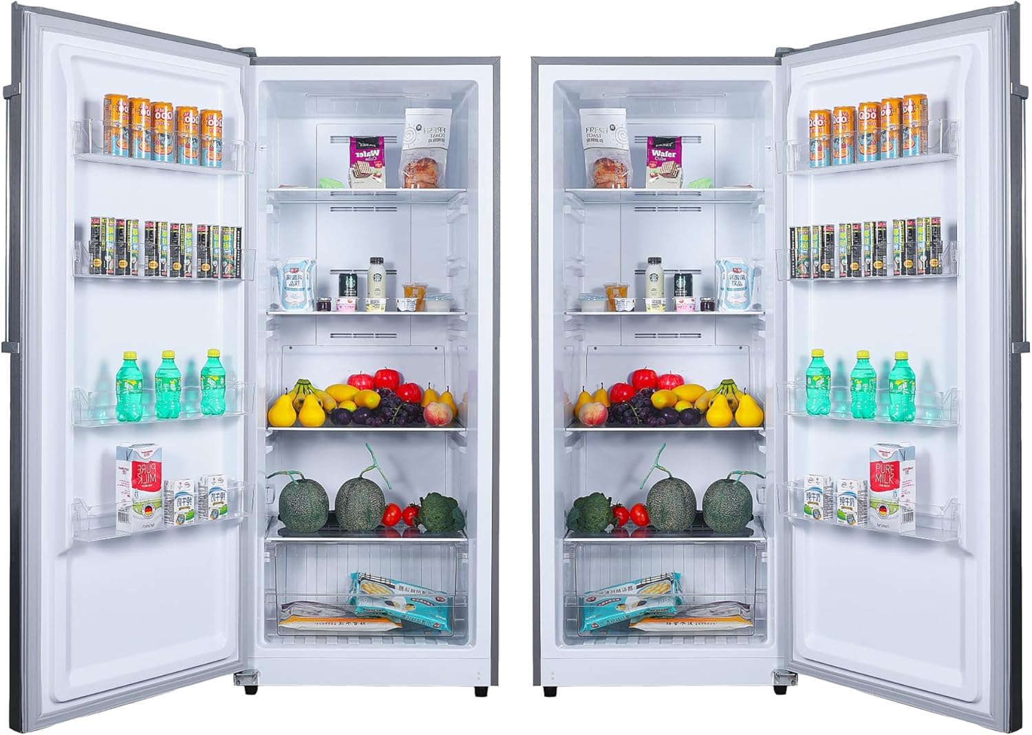 28in Wide Stainless Upright Freezer T15540