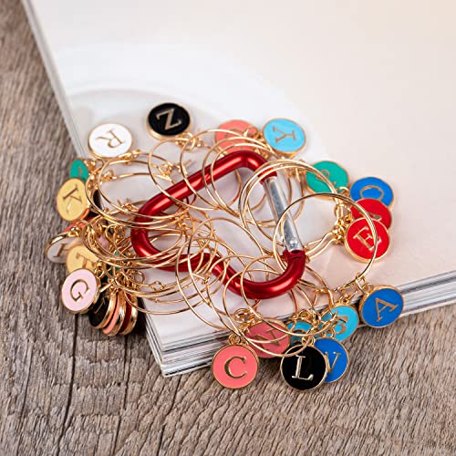 18 Pack Christmas Wine Glass Charms U66959