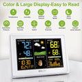 Wireless Indoor Outdoor Weather Station with Atomic Clock and Barometer G785