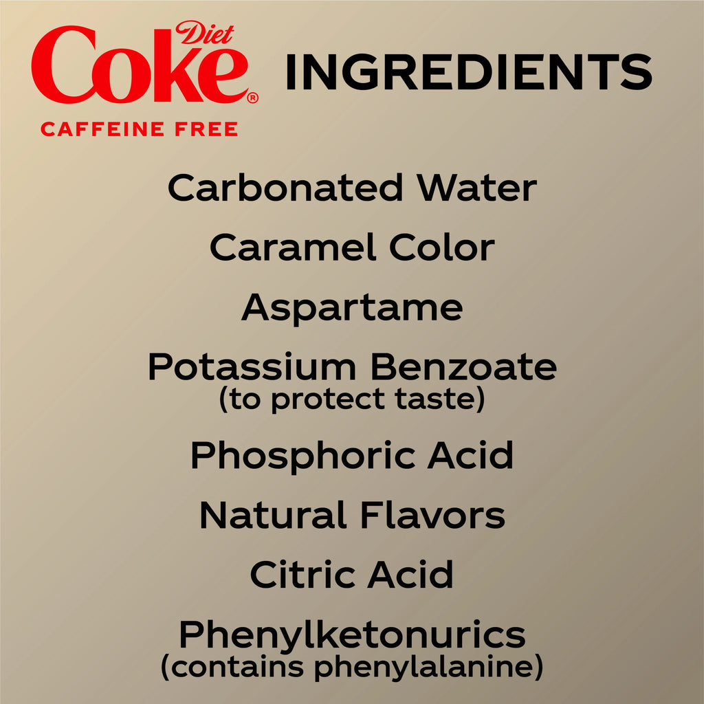 Caffeine Free Soda Pop, 12 fl oz, 24 Pack Cans T659499