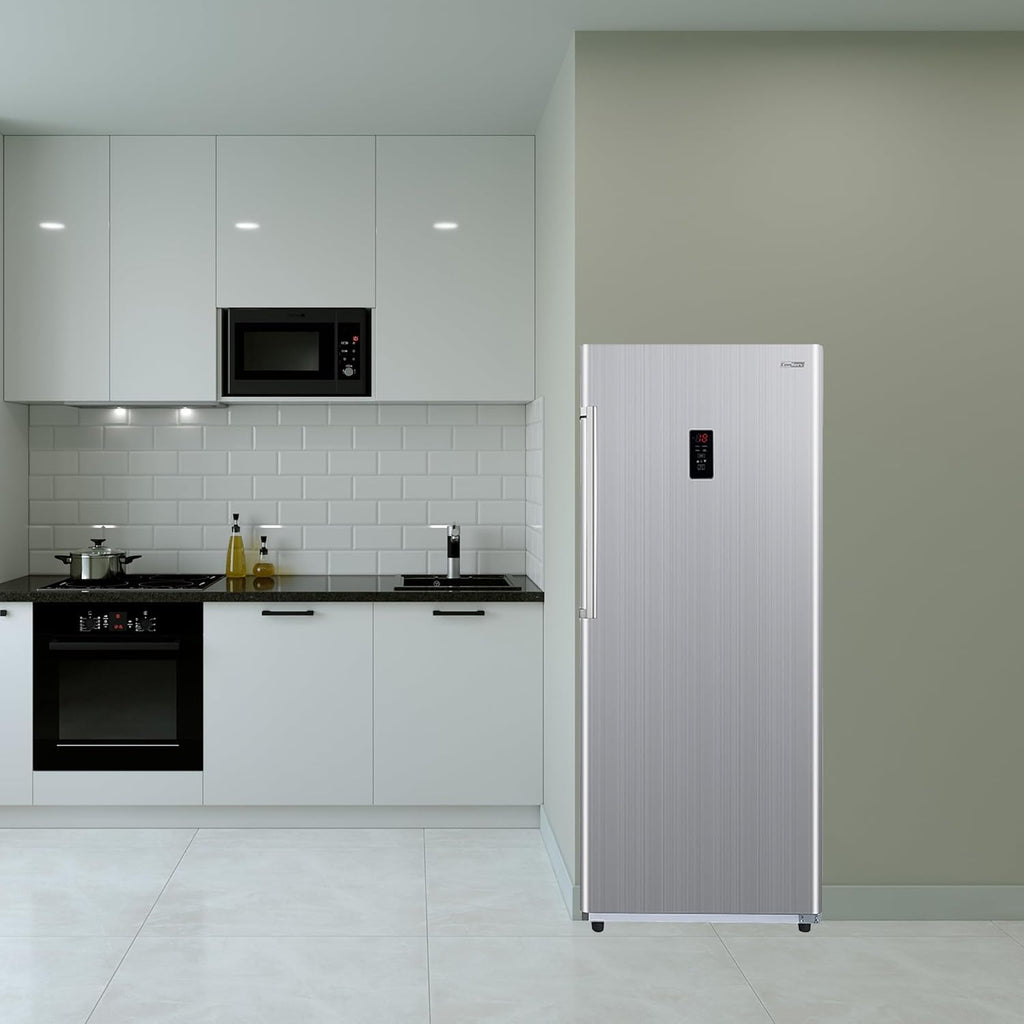 28in Wide Stainless Upright Freezer T15540