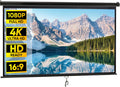 100 Inch 16:9 HD Pull Down Projector Screen S6459