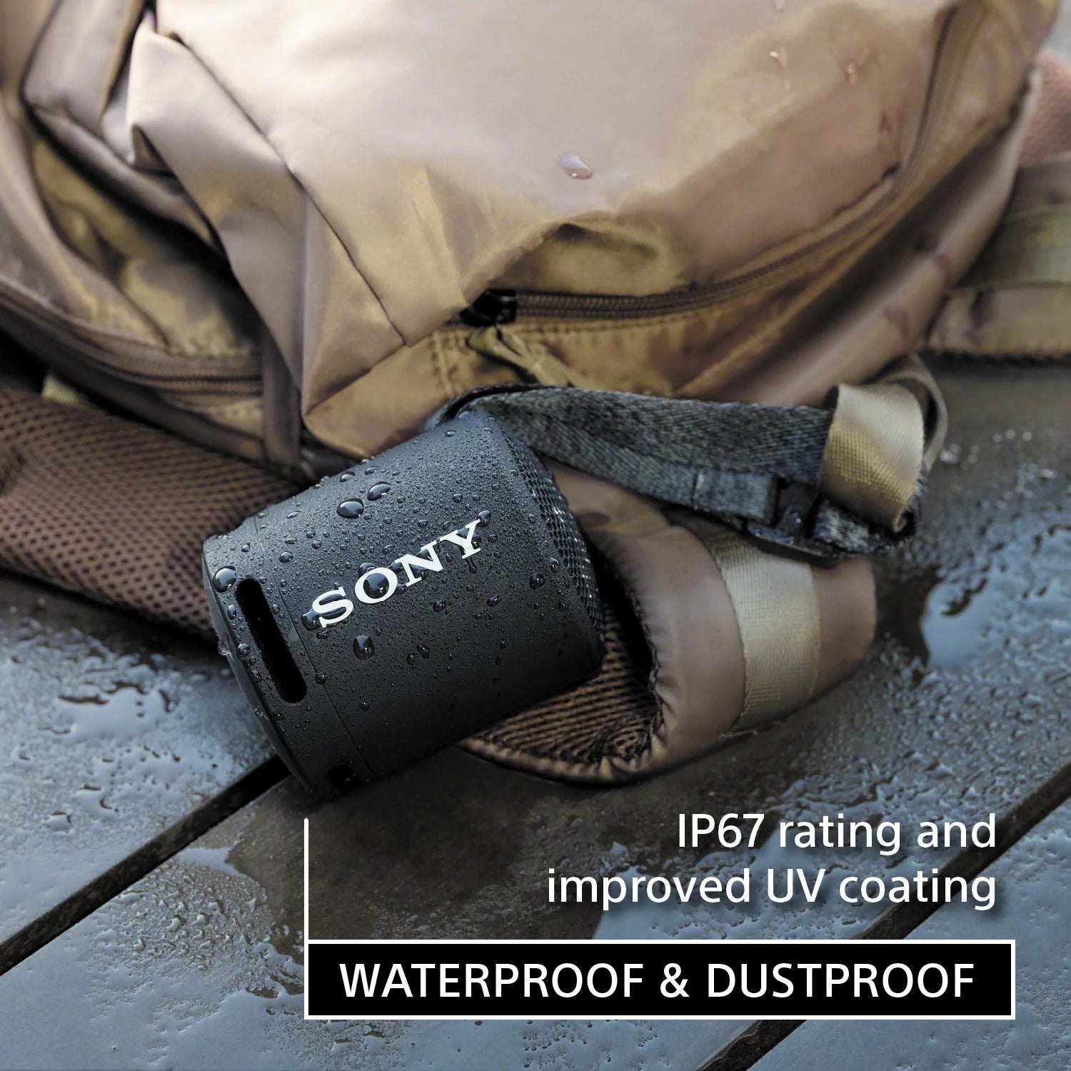 Black Portable Bluetooth Speaker E804068
