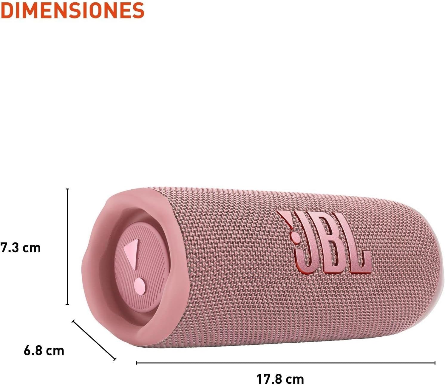 Pink Portable Bluetooth Speaker U216506