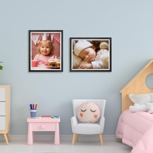 2 Pack 11 x 14in Black Shadow Box Frame with Adhesive Tape T529
