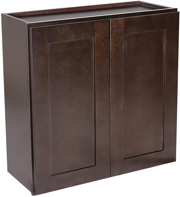 30x36x12 Espresso Wall Kitchen Cabinet F68093