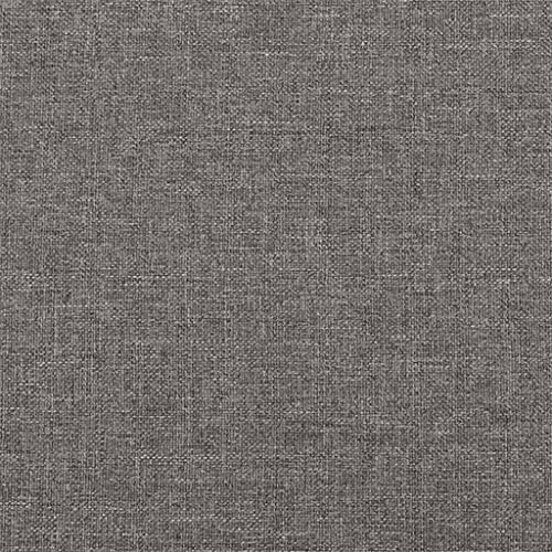 Dark Gray 47.2" Fabric 2-Seater Sofa V653841