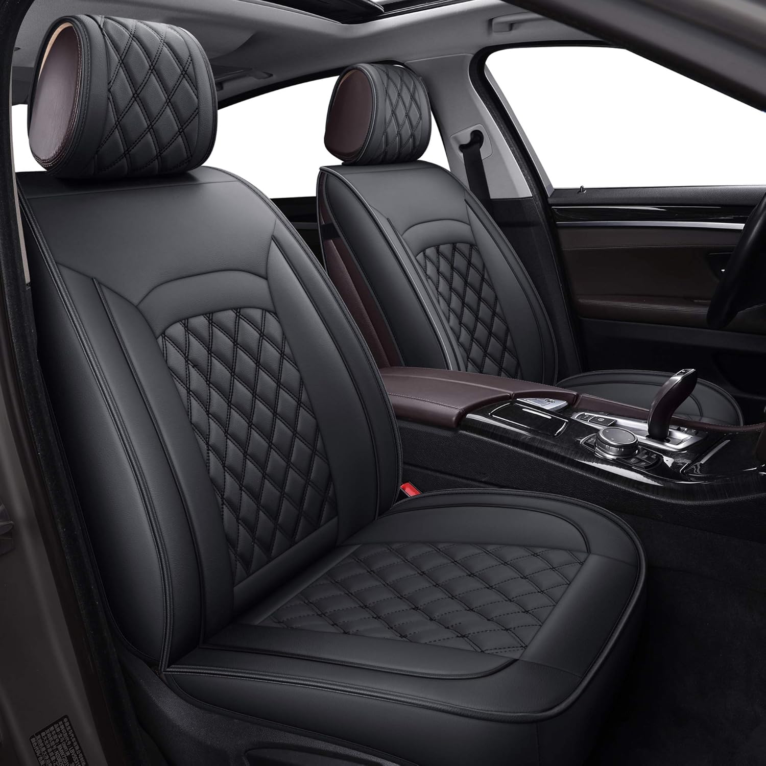 Faux Leather Car Seat Covers K437