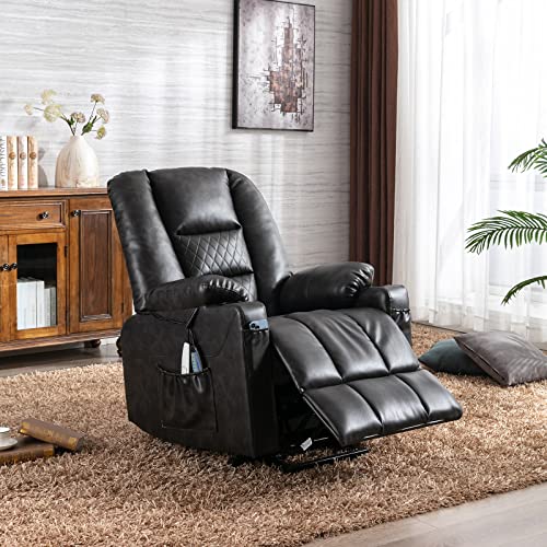 Power Lift Recliner Chair with Massage and Heat R6129