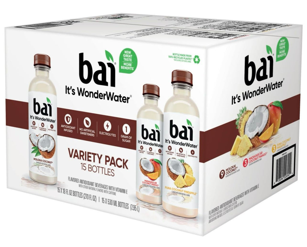 15 Pack (18 oz.) Antioxidant Infusion Coconut Drink Variety Pack V94443