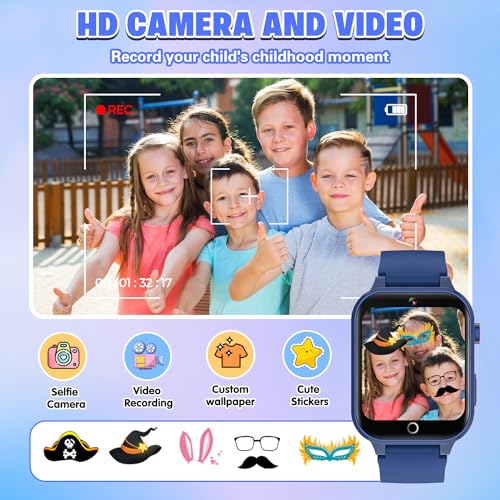 Kids Smart Watch with 26 Games, HD Camera, Touchscreen P764017