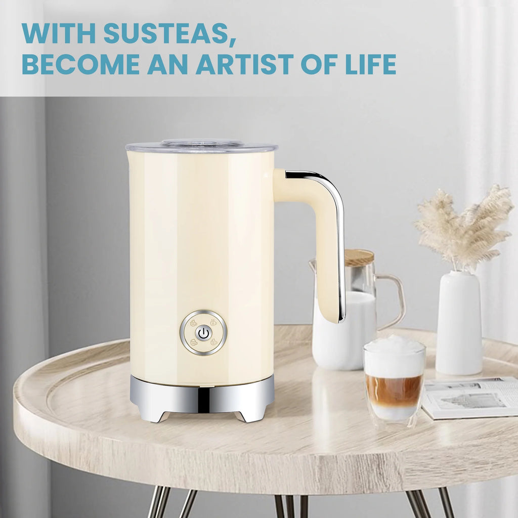 Electric Milk Frother and Steamer with 4 Settings Q89967