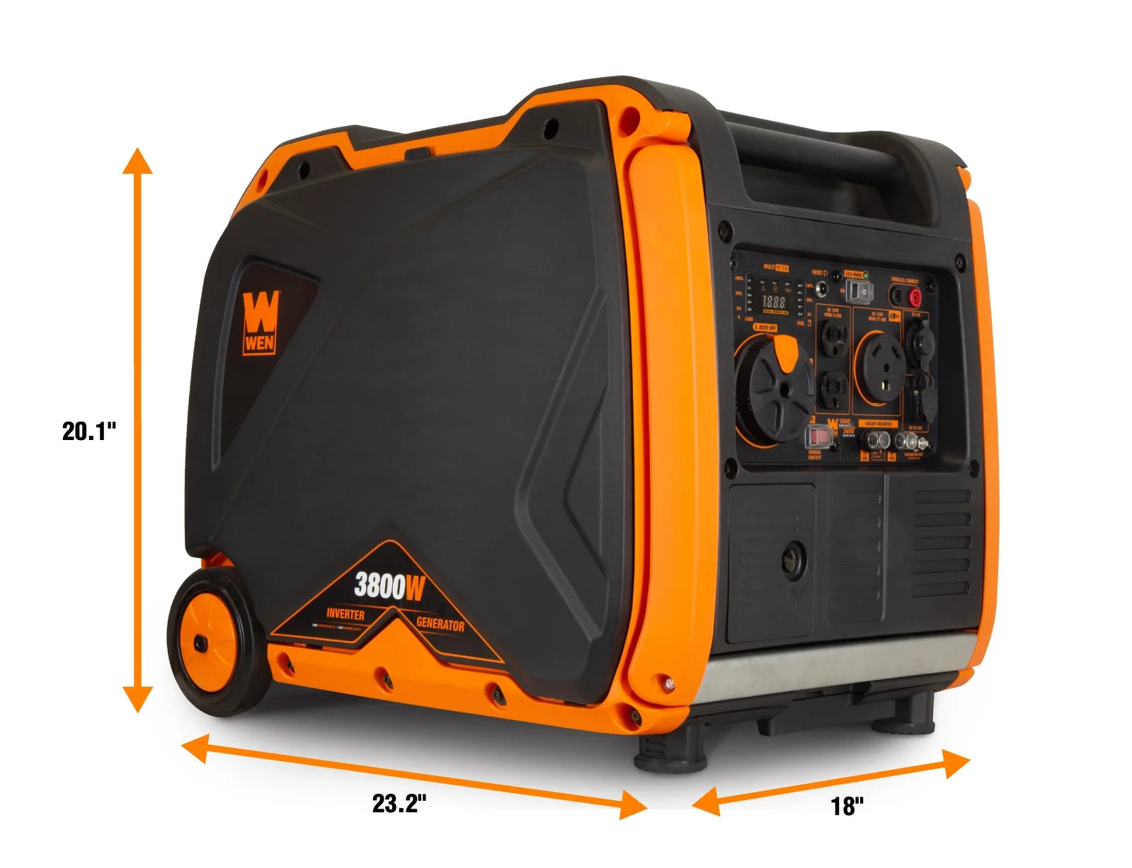 3800-Watt Portable Inverter Generator with Electric Start C972358