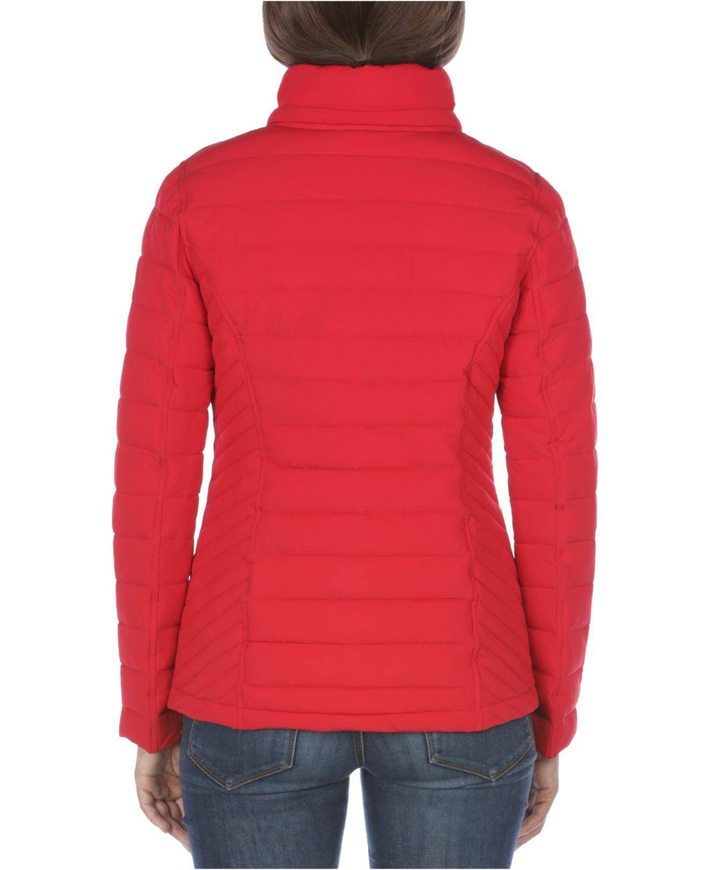 Hooded Stretch Packable Puffer Coat U78615