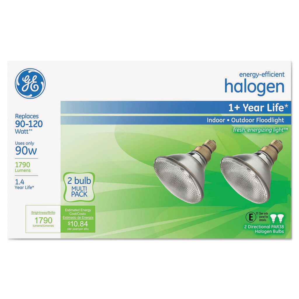 80 Watt Warm White Halogen Floodlight Bulbs Medium Base (2 Pack) I16966