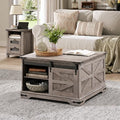 White Wooden Lift Top Coffee Table T92575