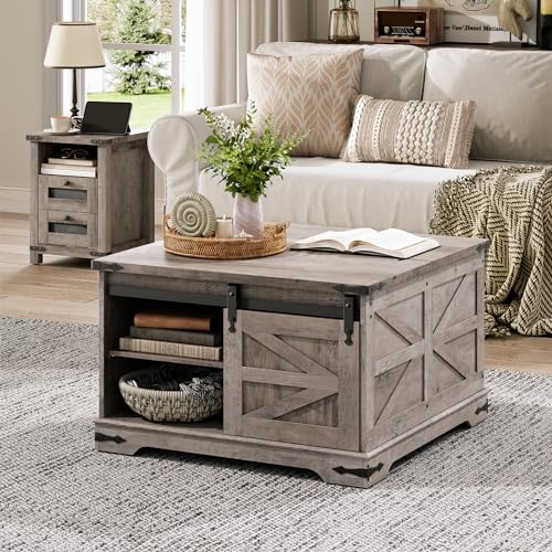 White Wooden Lift Top Coffee Table T92575
