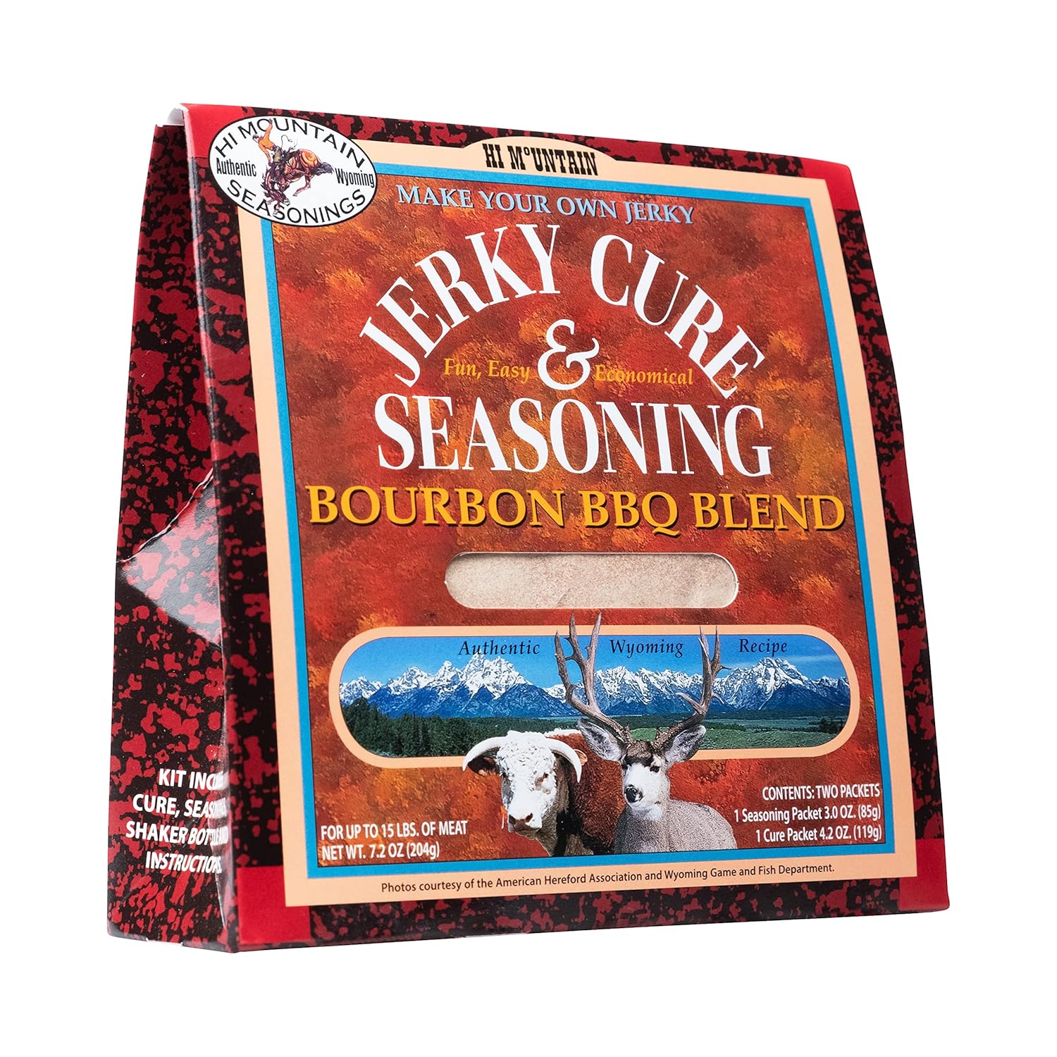 BOURBON BBQ BLEND Jerky Seasoning and Cure Kit Q3703