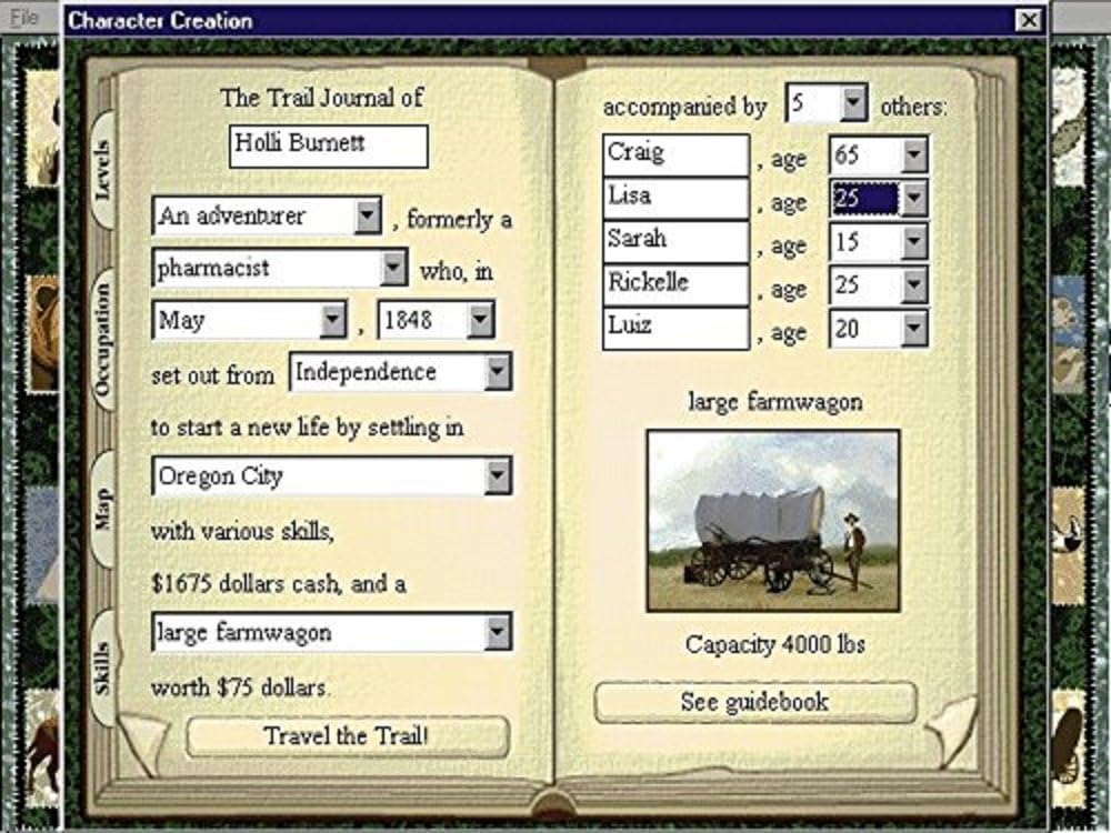 Oregon Trail 5th Edition Z13315