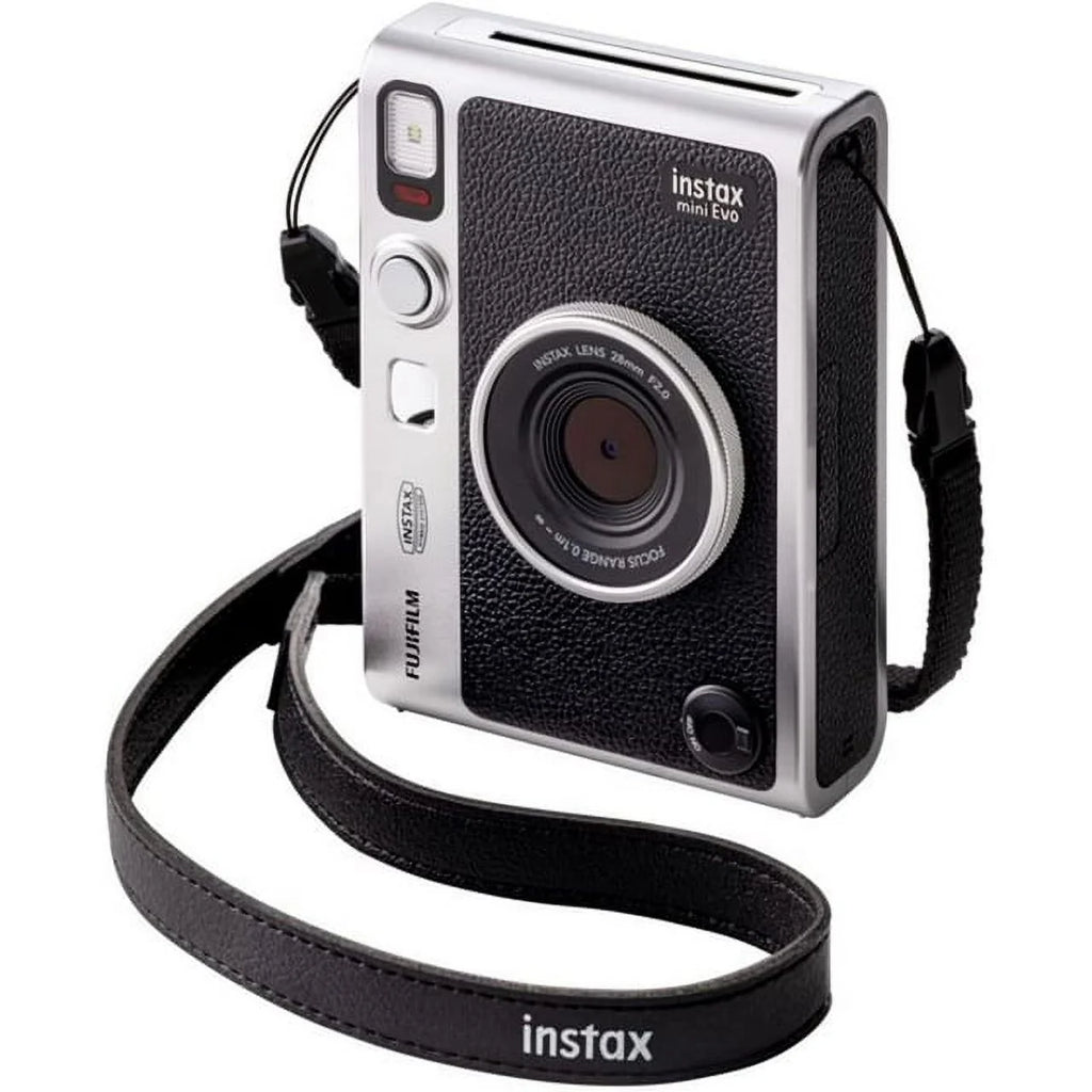 Black Instant Camera with Twin Pack Instant Film and 16GB microSD Card C564481