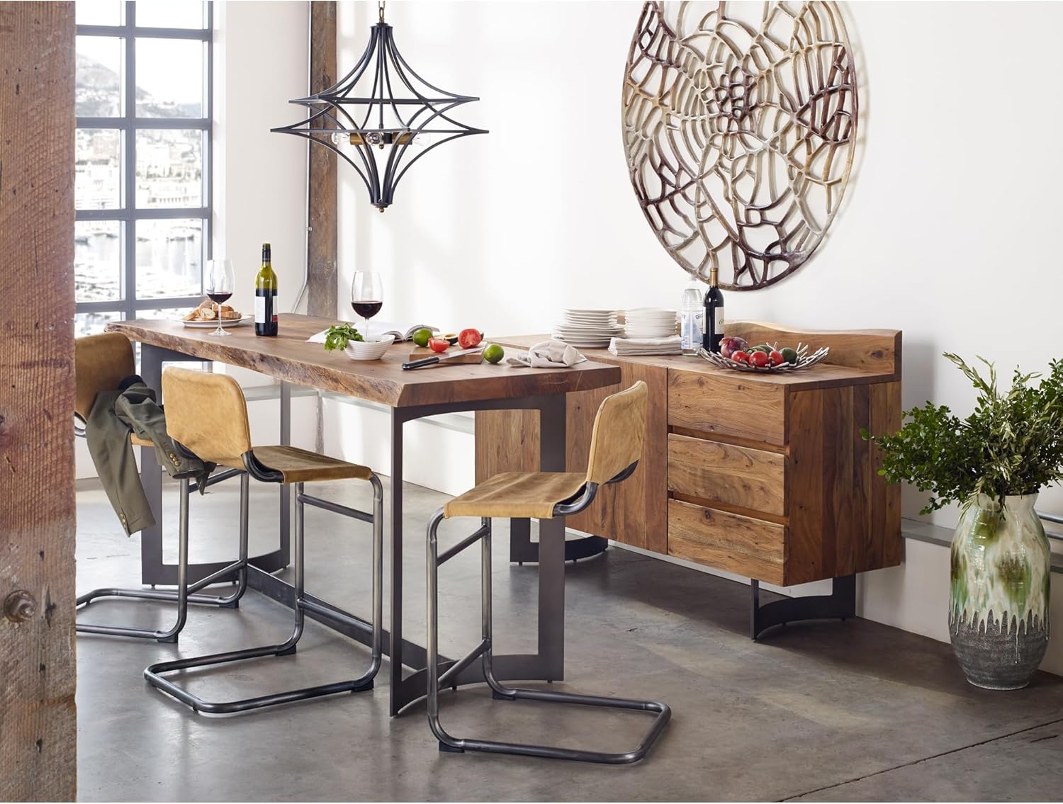 Solid Acacia Sideboard D83934