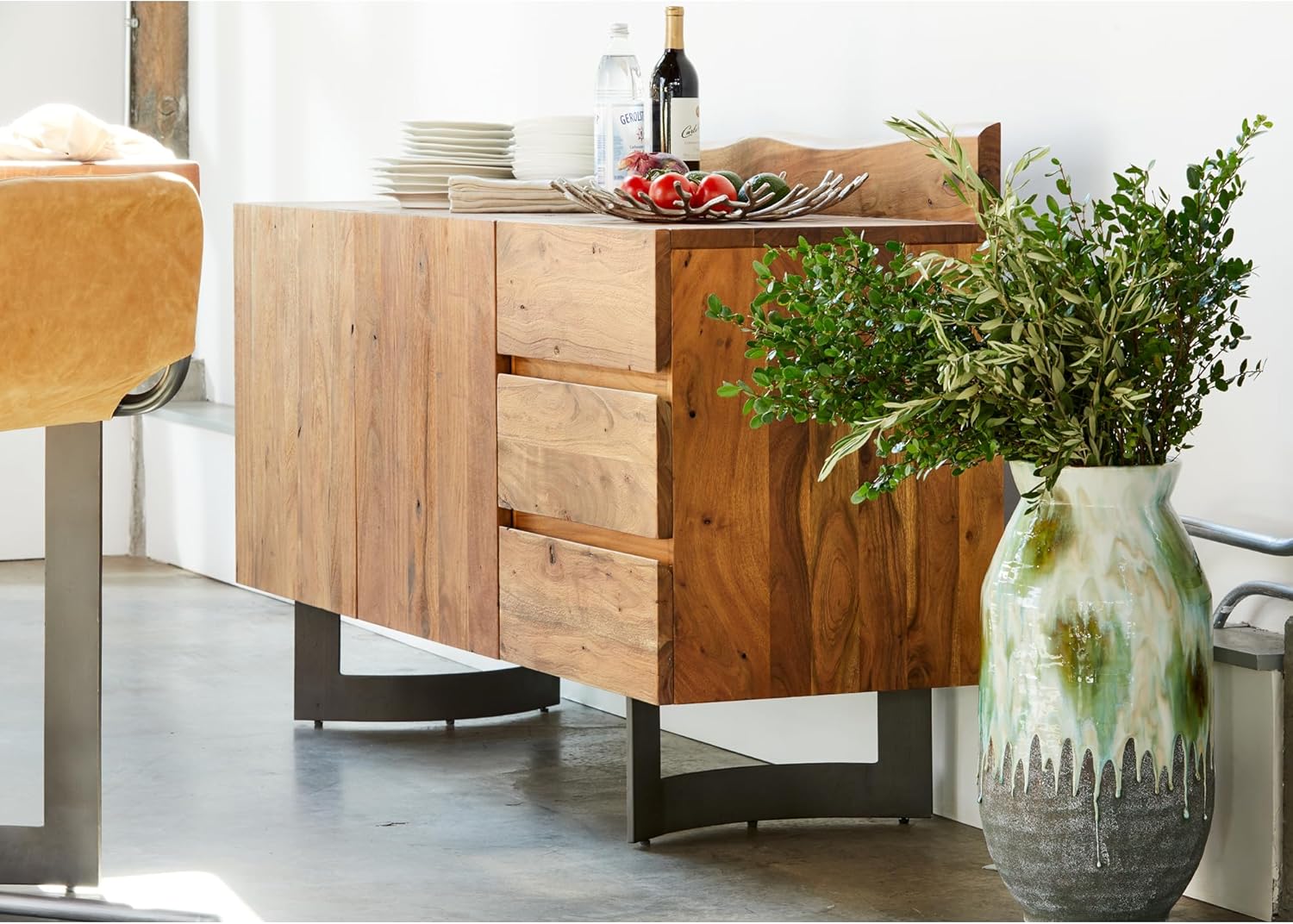 Solid Acacia Sideboard D83934