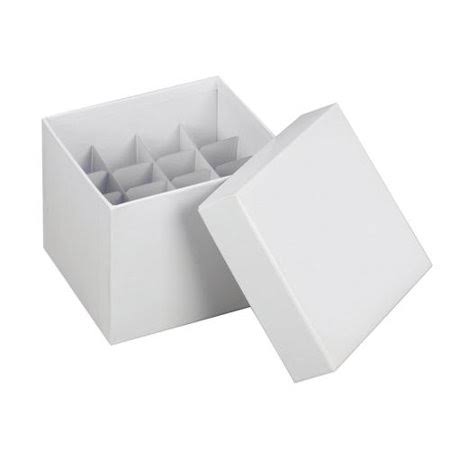 Cardboard Cryogenic Vial Boxes and Partitions G225701