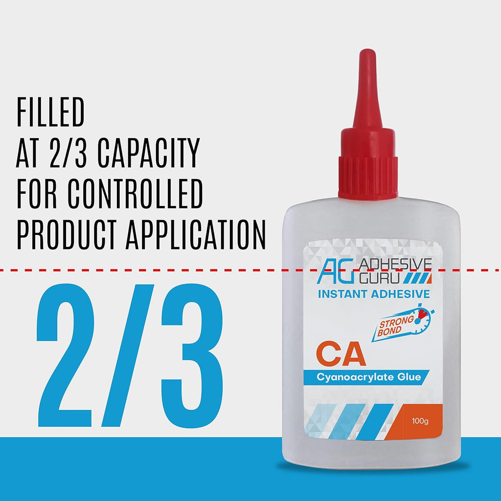 CA Glue with Activator (1.7 oz - 6.76 fl oz) Cyanoacrylate Glue T3096