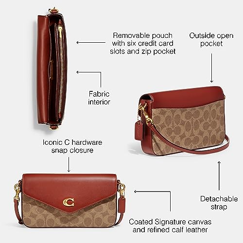 Coated Canvas Crossbody G410