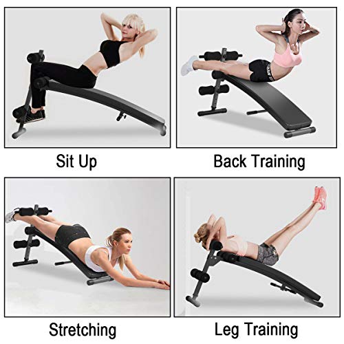 Adjustable Decline Ab Bench W7581
