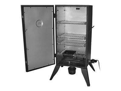 Black Electric Vertical Smoker R5911