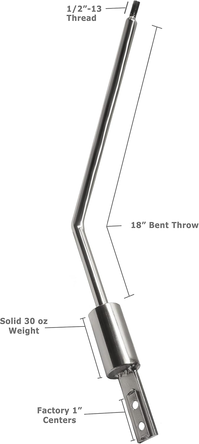 Extra Tall 18" Bent Shifter Lever for Dodge Ram 2500 3500 O268554