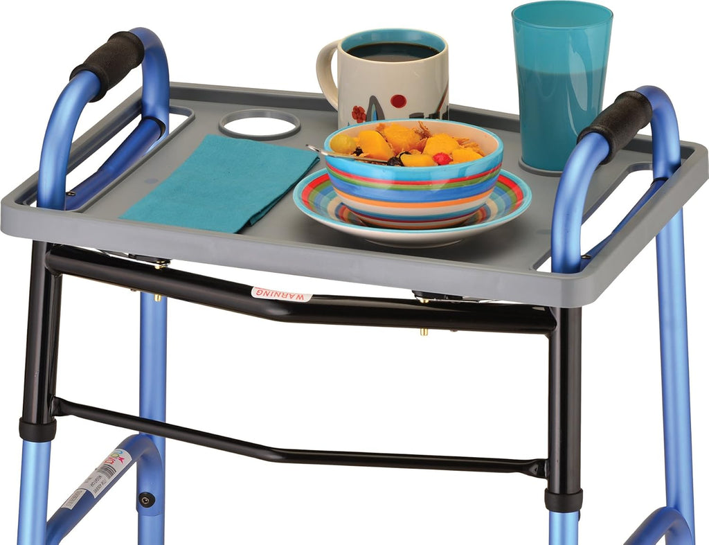 Walker Tray with 2 Cup Holders, 1 Count N381492