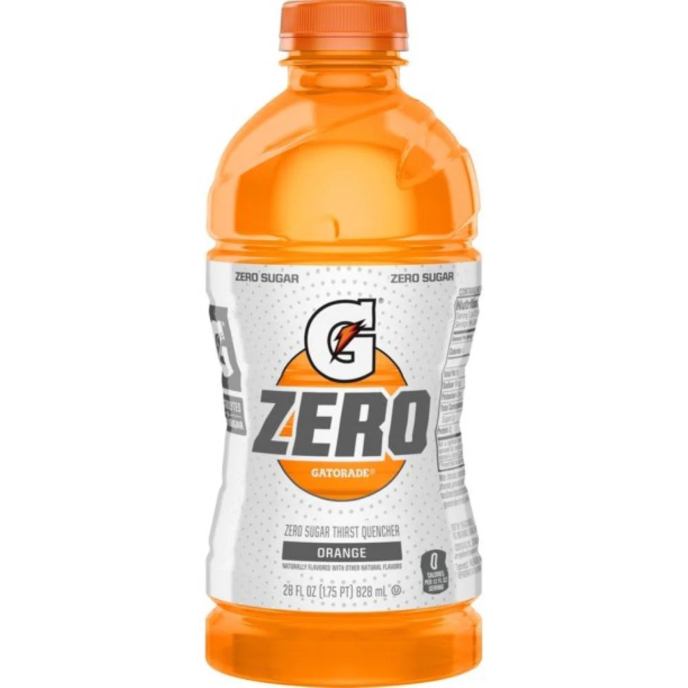 Orange Sports Drink, 28 oz Bottle, Quantity of 8 C566235