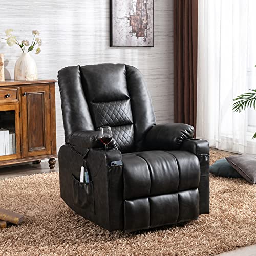 Power Lift Recliner Chair with Massage and Heat R6129
