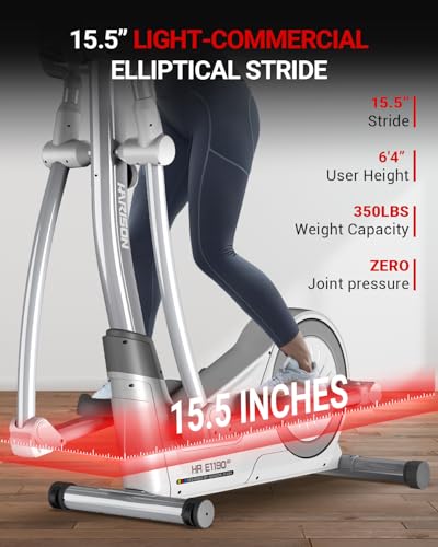 Magnetic Elliptical Exercise Machine with 16-Level Resistance Control F7380