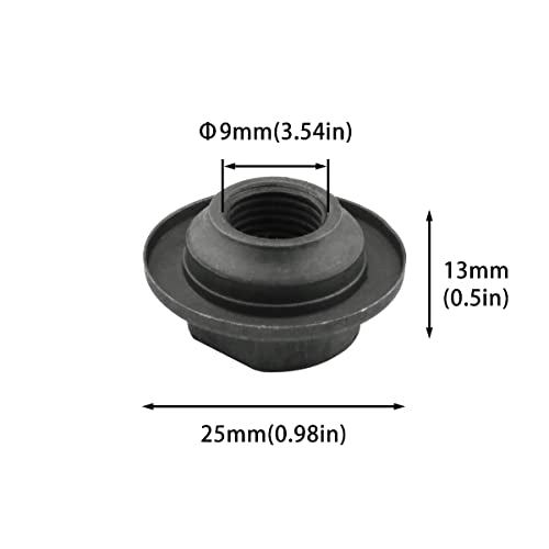 4pcs Bike Axle Nuts A2897