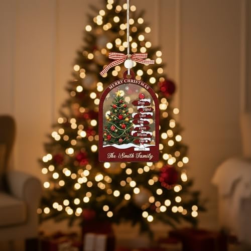 Personalized Christmas Wooden Ornament M498217