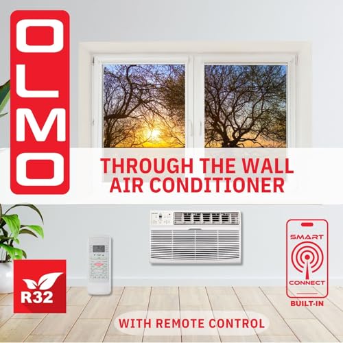 Through-the-Wall Air Conditioner with Remote Control and Smart Kit, Cooling Only (R32 Refrigerant) X111