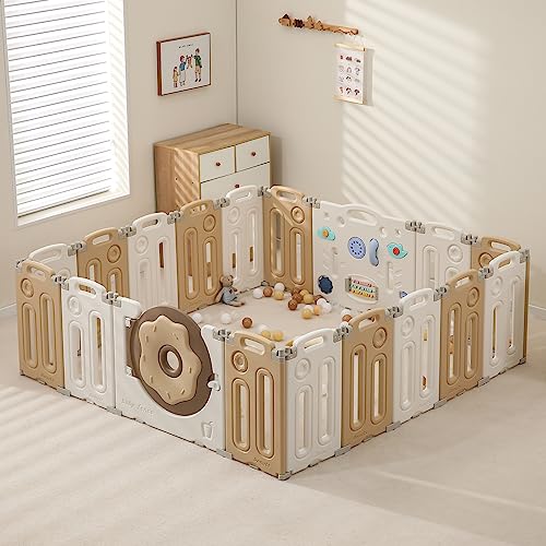 18 Panel Foldable Baby Playpen K416592