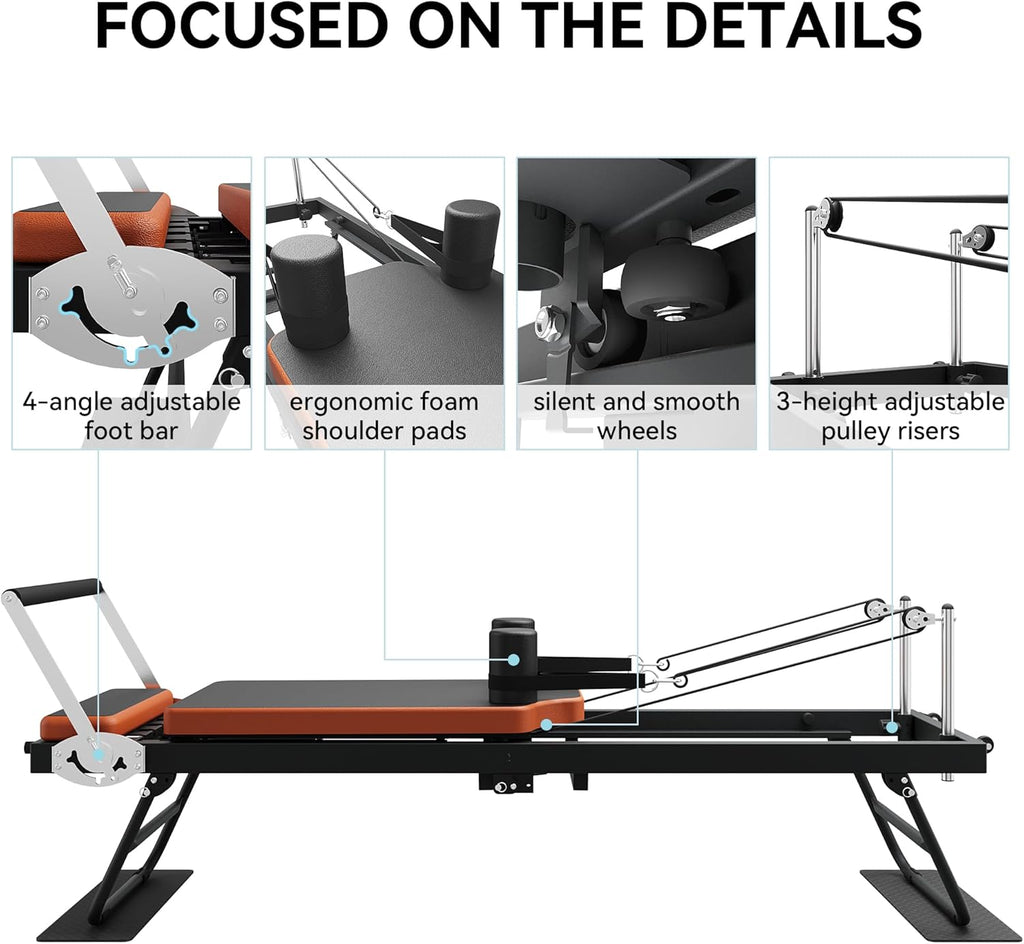 Foldable Pilates Reformer P242331