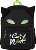 16 inch Black Backpack V1558