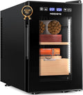 23L Electric Cigar Humidor with Spanish Cedar Wood Shelves E619