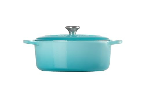 Enameled Cast Iron Oval Dutch Oven, 9.5 qt. J555