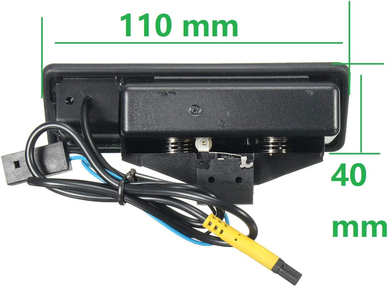 Rear Reversing Backup Camera License Plate Camera Night Vision IP68 Waterproof W824